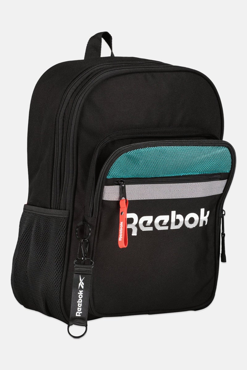 Reebok حقيبة ظهر للرجال بشعار العلامة التجارية، متعددة الألوان - Image 3