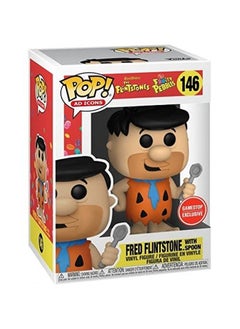POP Fred Flintstone With Spoon 146  - Image 2