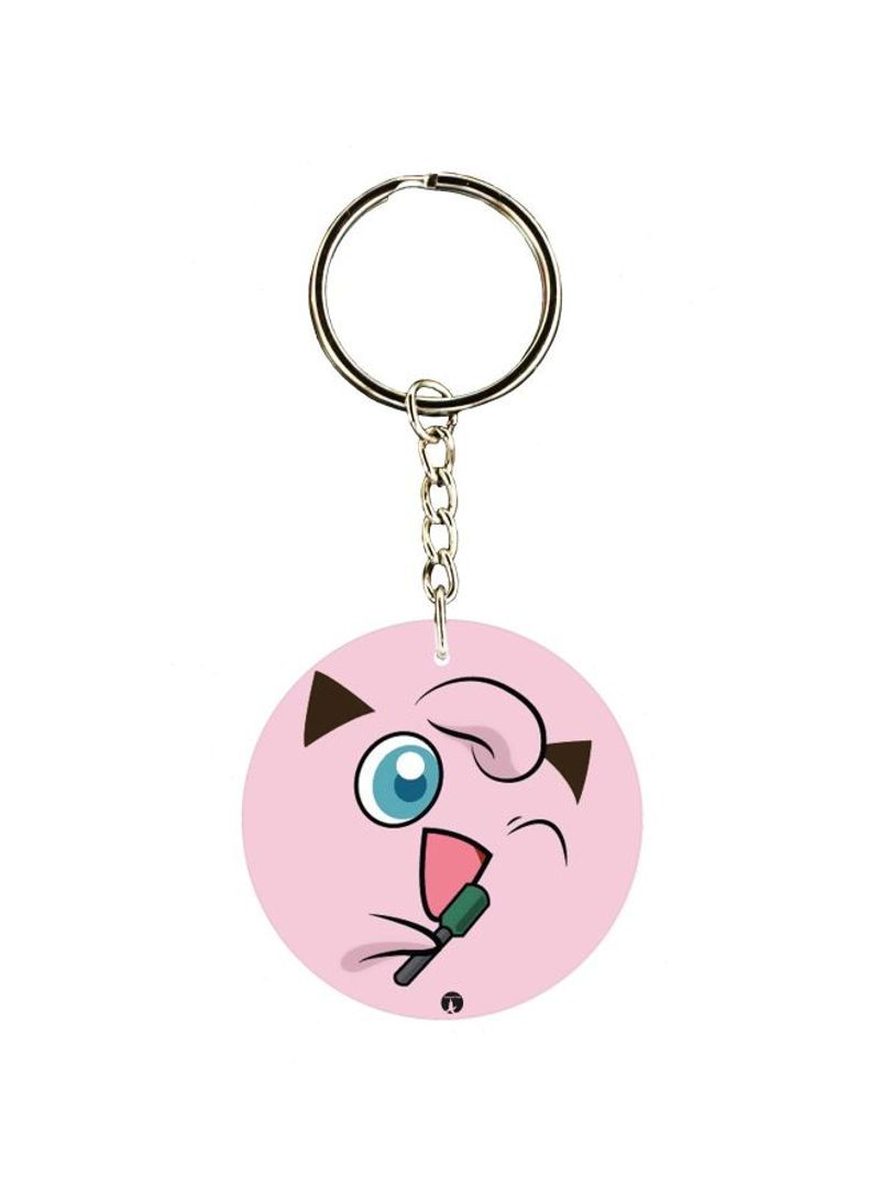 Pokémon Themed Single Sided Keychain