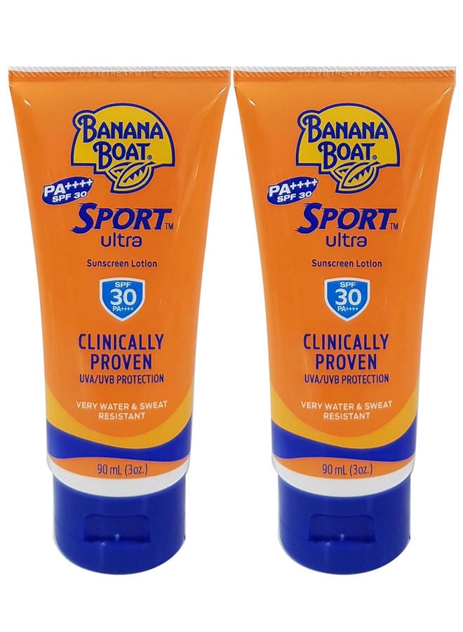 BANANA BOAT Sport Sun Lotion Spf30 2x90Ml - Image 1