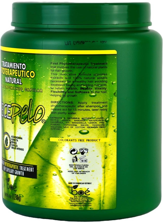 Crece Pelo Natural Phytotherapeutic Hair Growth Treatment, Deep Conditioning & Strengthening Mask - Promotes Thicker, Healthier Hair - Hydrating & Repairing Formula for All Hair Types - 61 oz - Image 3