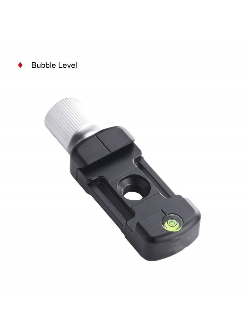 Y&D DDC-26LT QR-Plate Clamp Combo Arca Screw-knob Quick Release Tripod Mount Adapter for Arca/RRS QR Plate (26mm) - Image 2