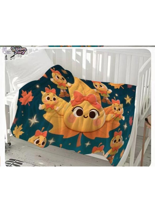 عام Wisdom Fairy (أحدث) بطانية رقيقة من الفانيلا (دافئة ومريحة، ومناسبة للنوم، واستخدام اللعبة، وإزالة الغبار والرمل) 150 سم * 200 سم - 85 - Image 1