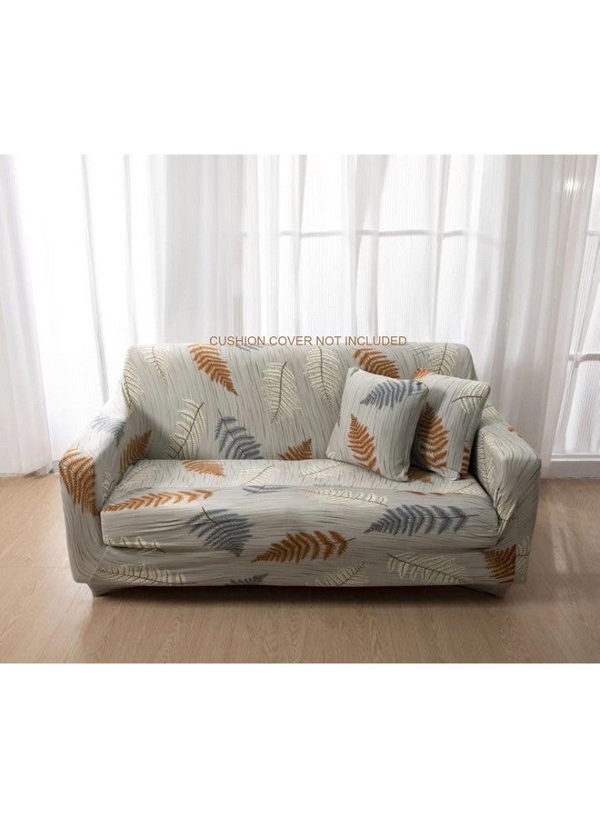 House of Quirk Universal Single Seater Sofa Cover Big Elasticity Cover for Couch Flexible 140 GSM Sofa Slipcover (Backwood Green, 90-145cm) - Image 1