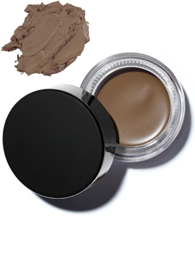 ديب برو بوميد للحواجب لون أشقر – كريم تحديد وتعبئة الحواجب مقاوم للماء وثابت طويل المفعول – Brow Pomade احترافي عالي الصبغة لا يلطخ ولا يبهت – كريم حواجب مطفي لملء الفراغات ورسم شعيرات طبيعية أو تحديد جريء يدوم طوال اليوم – مناسب للبشرة الدهنية والمناخ الحار والرطب - Image 1