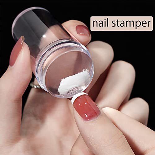 Biutee 5pcs Nail Stamping Plates + 1 Stamper + 1 Scraper Lace Flower Animal Pattern Nail Art Stamp Stamping Template Image Plate Nail Art Stamper Scraper Nails Tool - Image 3