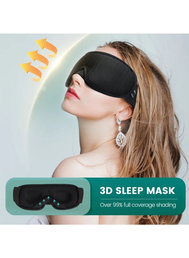 Soft and Darkening 3D Eye Mask: The Perfect Sleep Anytime, Anywhere - Image 3