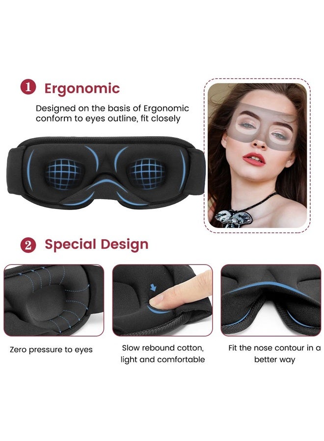 Soft and Darkening 3D Eye Mask: The Perfect Sleep Anytime, Anywhere - Image 5