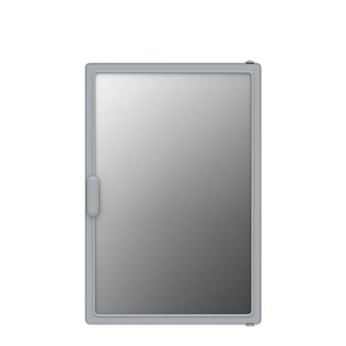 zahab Bathroom Cabinet with Mirror Door- 12x16, Grey (Plastic) - Image 4