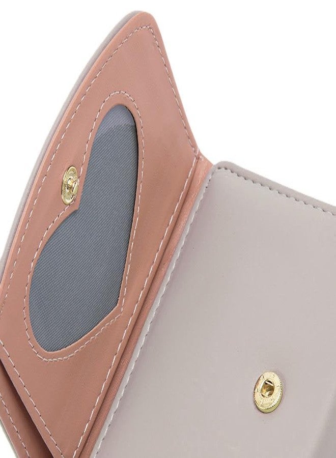 Alexvyan Compact Tri-fold Wallet with Kiss Lock Pocket, PU Leather, Women's Purse Wallet Organizer Female Hand Clutch Women/Ladies/Girls Wallets Credit Card Holder - White - Image 2