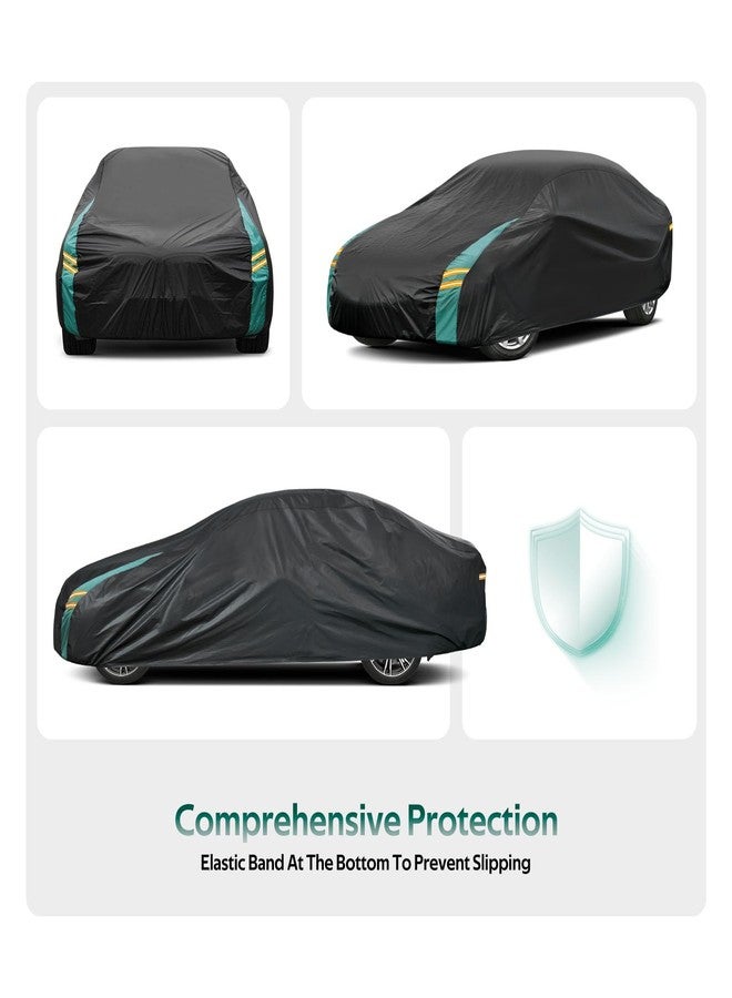 Molebt Ford Mustang Car Cover Waterproof All Weather for Automobiles, Indoor Outdoor Full Exterior Covers Fit 2017-2023 Ford Mustang, Sun Rain Dust UV Protection. - Image 4