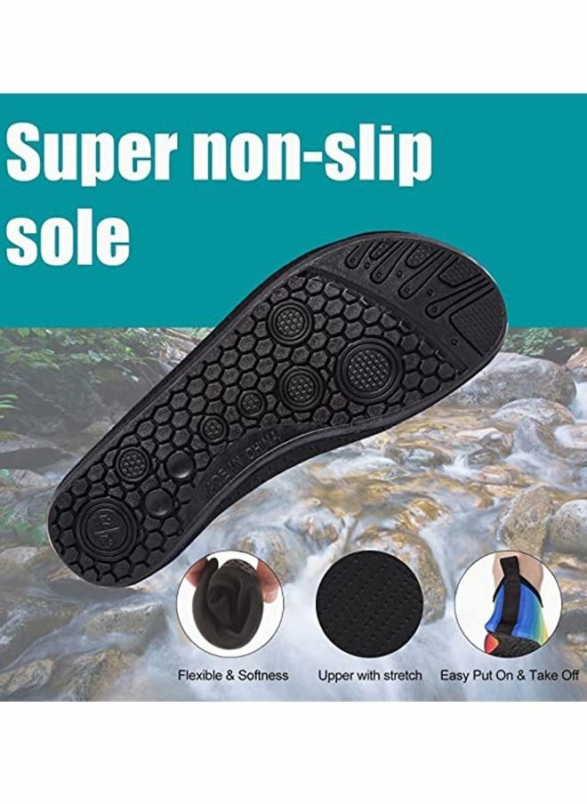 HomarKet Womens Mens And Kids Water Shoes Barefoot Quick-Dry Aqua Socks for Beach Swim Surf Yoga Exercise  - Image 3