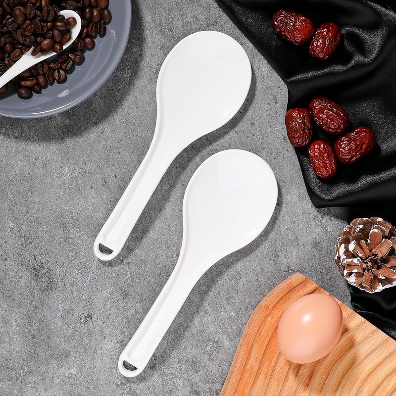 Sliverdew 2PCS Plastic Rice Serving Spoon Paddle, Non-Stick, 7.87 Inch, 573290 1 w4tzxzWir - Image 4