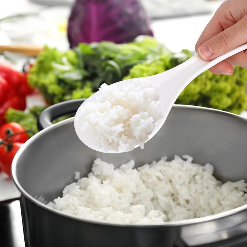 Sliverdew 2PCS Plastic Rice Serving Spoon Paddle, Non-Stick, 7.87 Inch, 573290 1 w4tzxzWir - Image 5