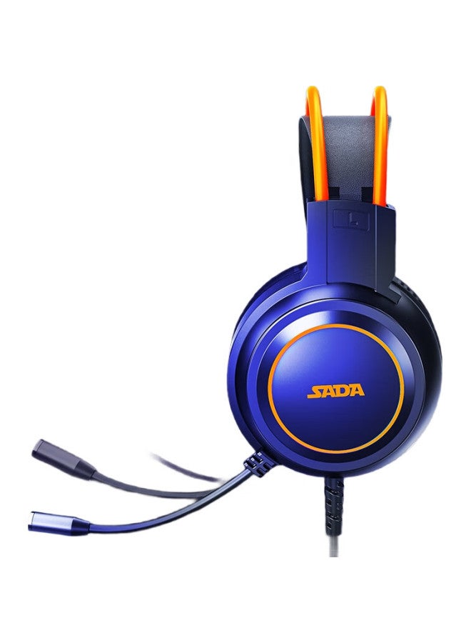 Sadah-08 Wired Computer Headphones, Gaming Headset With Noise Cancellation, Microphone For Laptop And Desktop, Professional Headset For Online Classes, Study, And Exams - Image 3