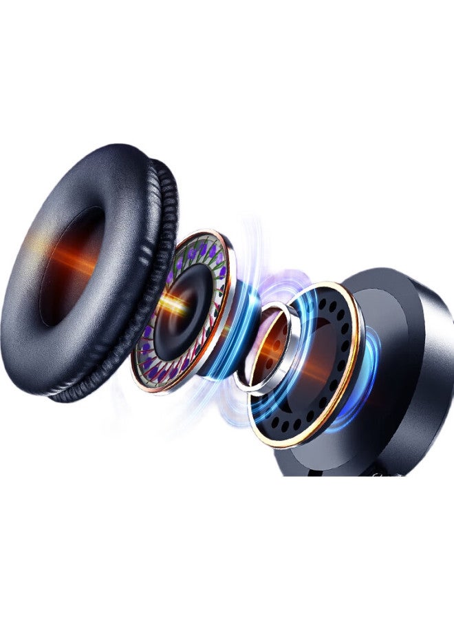 Sadah-08 Wired Computer Headphones, Gaming Headset With Noise Cancellation, Microphone For Laptop And Desktop, Professional Headset For Online Classes, Study, And Exams - Image 2