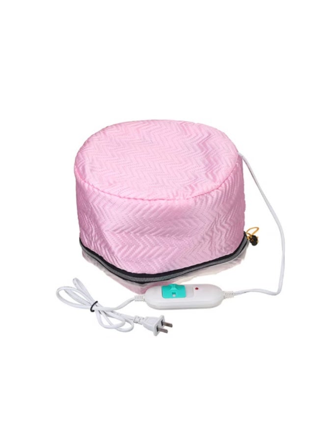 قبعة حرارية لعلاج الشعر للترطيب العميق قبعة حرارة خفيفة للعناية بالشعر متعددة الألوان للاستخدام المنزلي