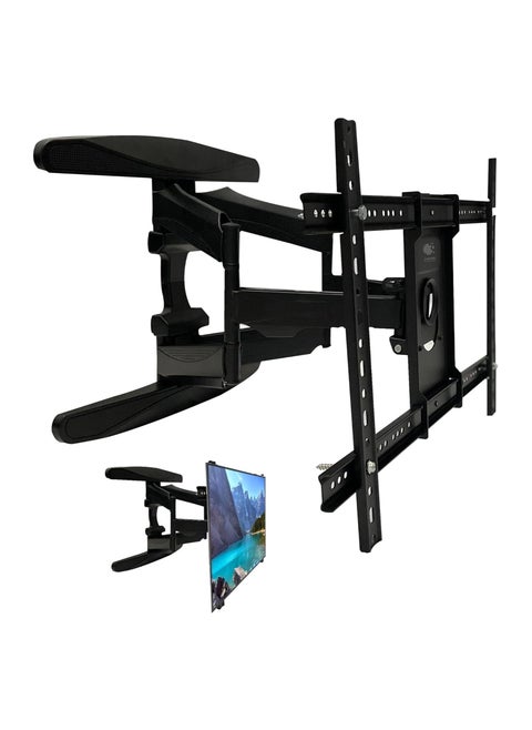 TV Wall Mount - Full Motion TV Mount - Wall TV Bracket Supports 40 To 85 Inches TV Screens Swivel of up to 180 degrees TV Wall Mount
