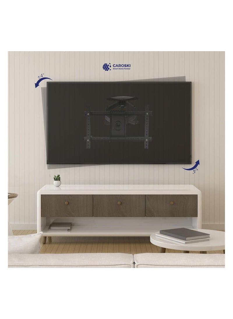 CAROSKI - TV Wall Mount - Full Motion TV Mount - Wall TV Bracket Supports 40 To 85 Inches TV Screens Swivel of up to 180 degrees TV Wall Mount - Image 1