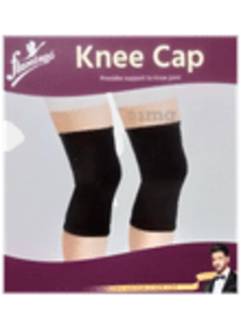 Flamingo Knee Cap Black Size Xl