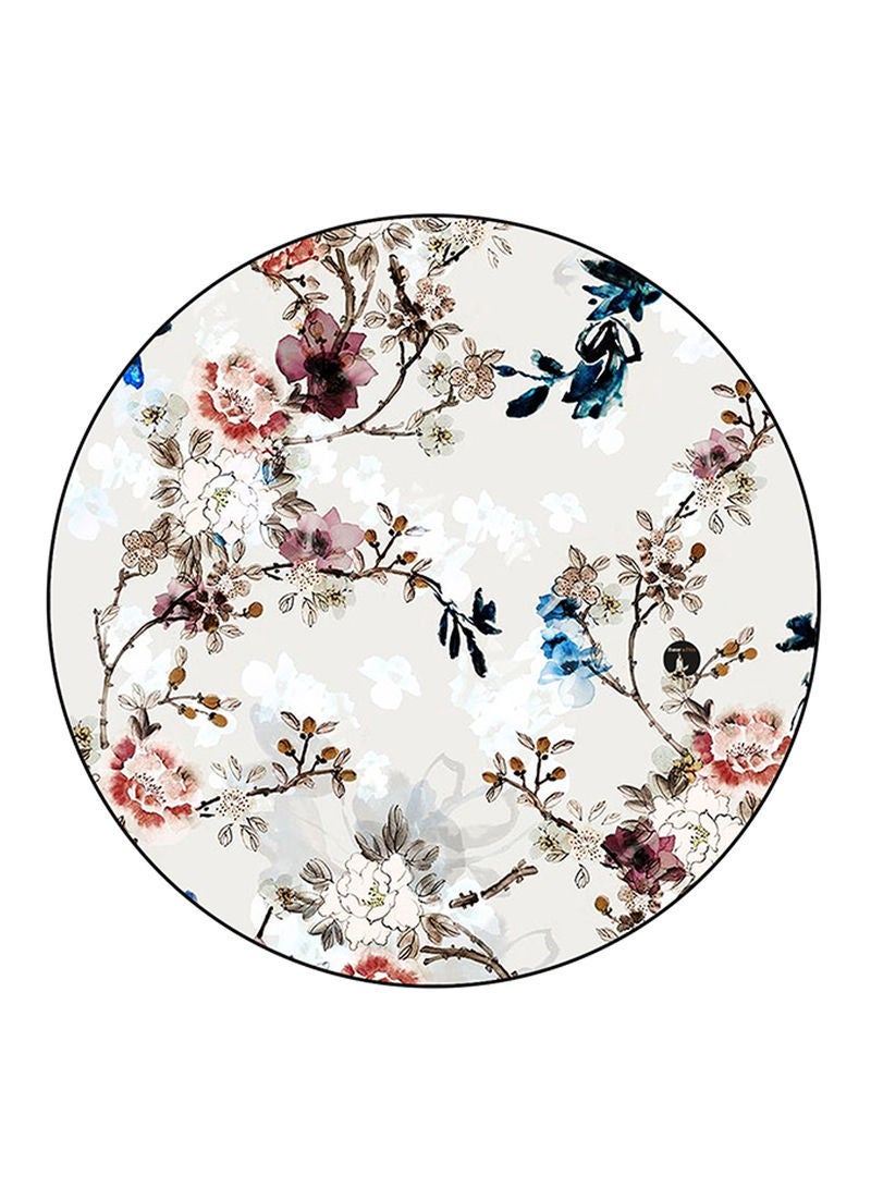 RKN Flowers Printed Mouse Pad  Multicolour