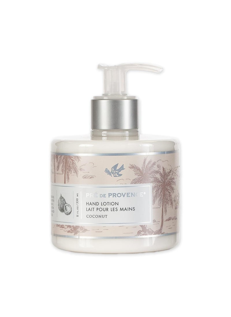 Pre De Provence Pre de Provence Collection Shea Butter Enriched Silky Smooth Emollient Hand Lotion Coconut 11 Fl Oz 1 Count 