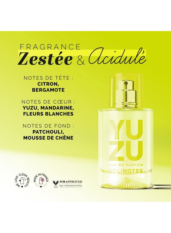 Unique عطر سولينوتس يوزو للنساء - أو دو بارفان | رائحة زهرية رقيقة ومهدئة - صنع في فرنسا - نباتي - 1.7 أونصة سائلة - Image 4