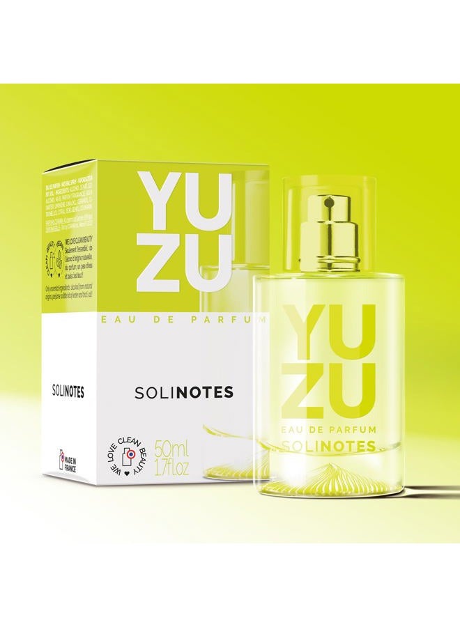 Unique عطر سولينوتس يوزو للنساء - أو دو بارفان | رائحة زهرية رقيقة ومهدئة - صنع في فرنسا - نباتي - 1.7 أونصة سائلة - Image 2