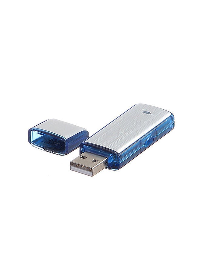 NIBEMINENT USB Voice Recorder OS0714BL Silver/Blue - Image 3