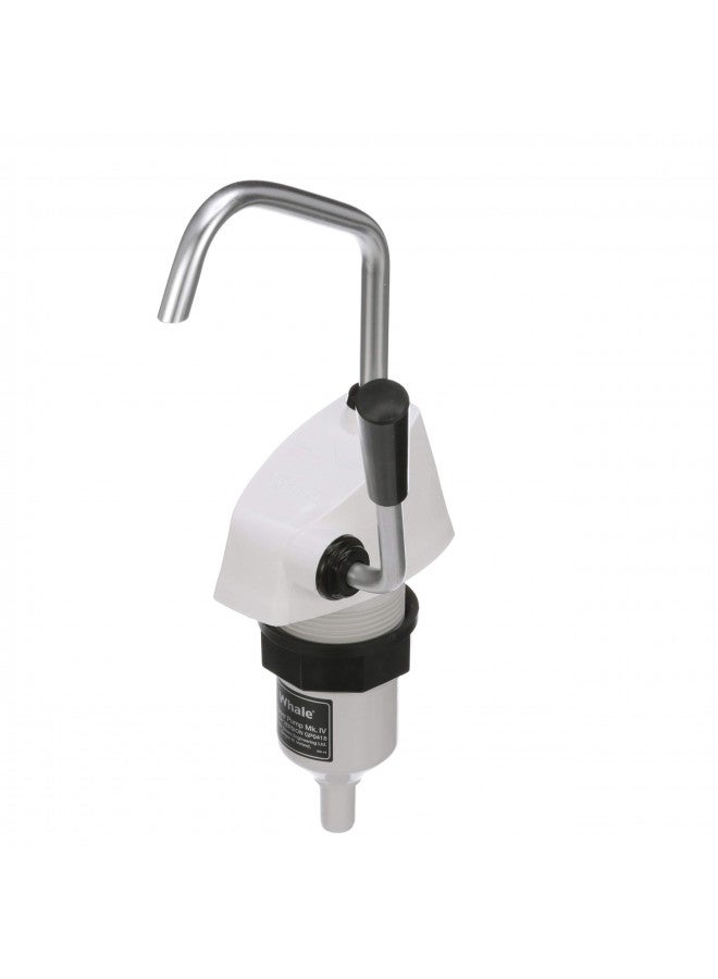 Whale GP0418 Flipper Pump Mk 4 Hand-Operated Galley Water Pump, 1/2-Inch Flexible Hose Connection, 1.85 GPM Max Flow Rate, Suitable for Fresh or Saltwater - Image 4