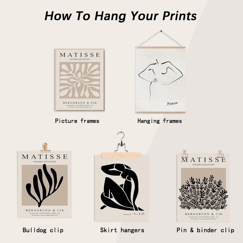 KBKBART مجموعة فنون الحائط الإكليكتية المحايدة من KBKBART - Image 4