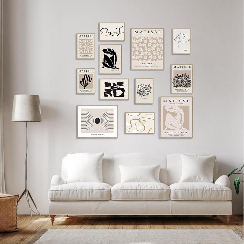 KBKBART مجموعة فنون الحائط الإكليكتية المحايدة من KBKBART - Image 5