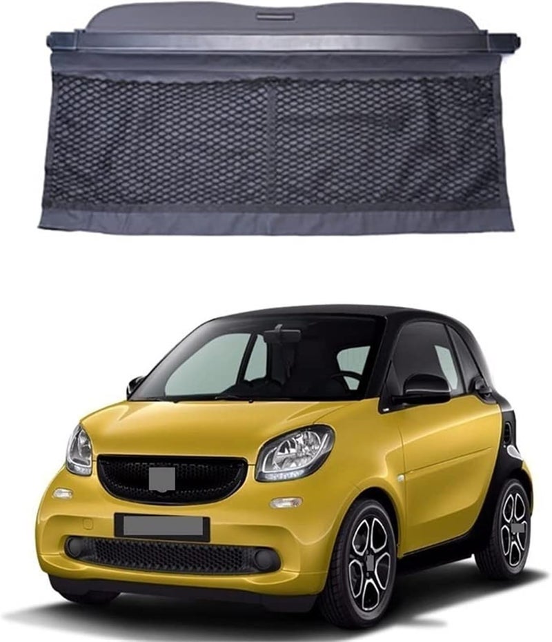 DEMULAX Retractable Trunk Cargo Cover for Smart Fortwo - Image 2