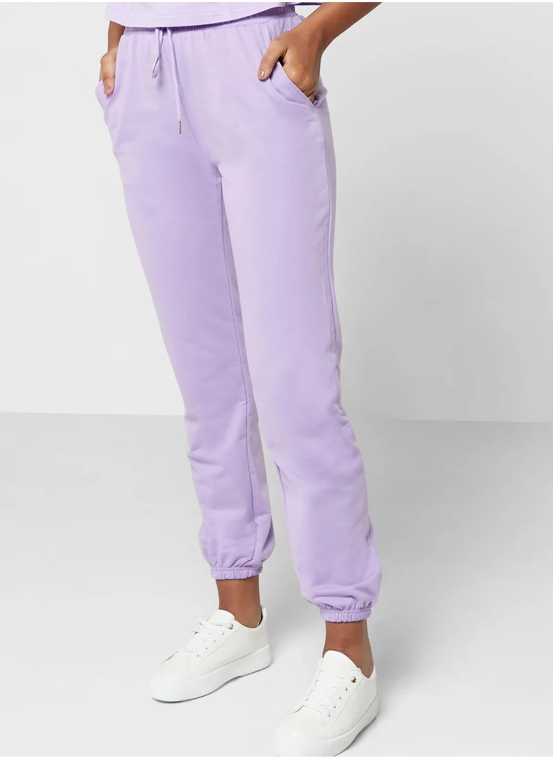 Ginger Basics Cropped T-shirt & Jogger Set