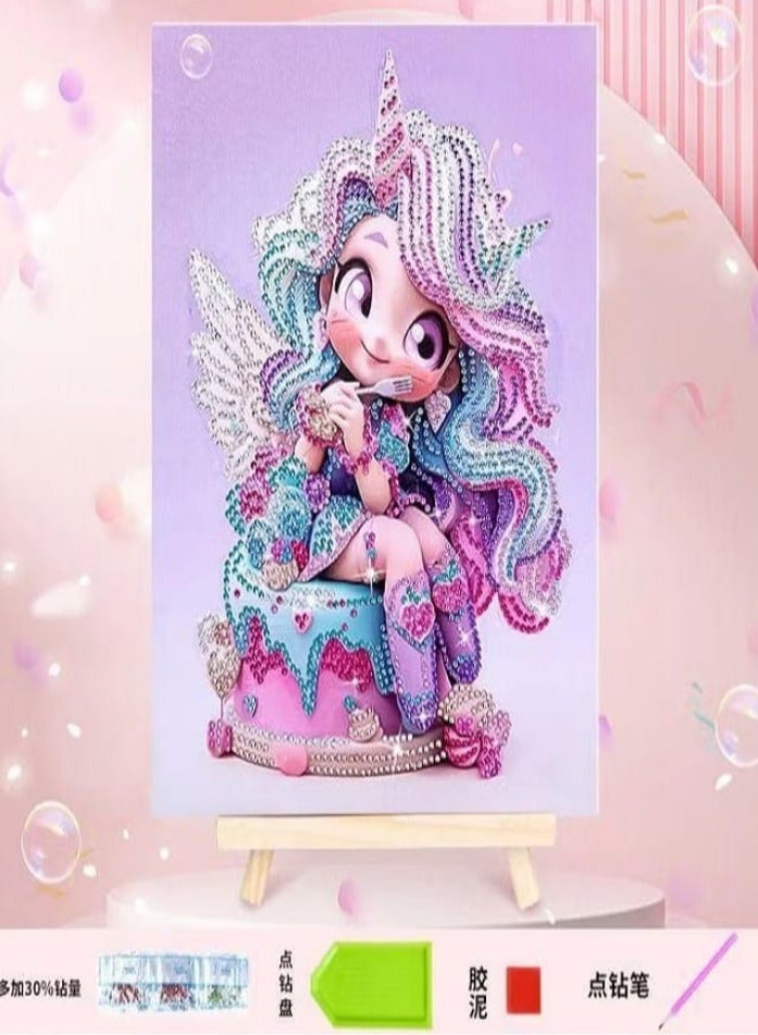 Diamond Painting Kits for Kids, 5D Arts and Crafts for Kids, Beginner Painting Kits 30x23 - Image 1