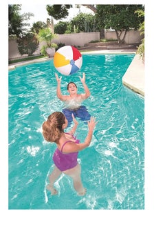 Bestway 61cm Multi-Color Beach Ball – Inflatable Fun for the Beach, Pool & Outdoor Activities  - Image 2