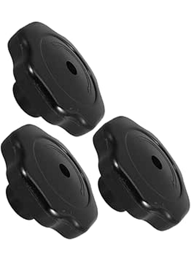 Valiclud 3 Pcs Pressure Cooker Replacement Knob Plastic Rotatable Lid Handle - Image 1