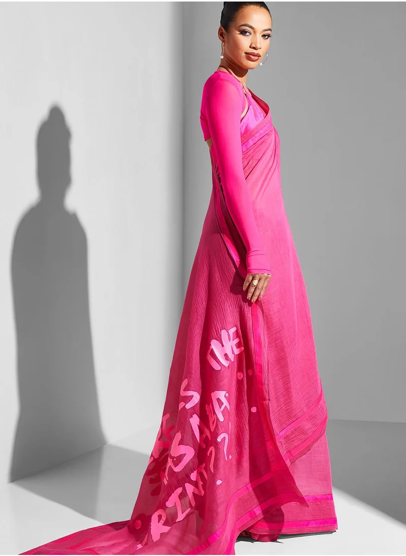 masaba Printed Full Saree