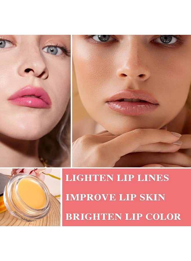 LZYLLS Bee Lip Balm Lip Balm Honey Pothoney Lip Balmhydrating & Prevention Dry And Cracked Sleeping Lip Mask Lip Scrubs Exfoliator & Moisturizer With Applicator Lip Care Products For Dry Lips - Image 5