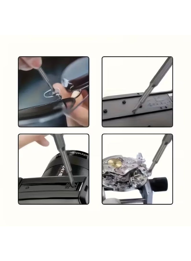 Goolsky مجموعة مفكات دقيقة 24 في 1 مع حقيبة جلدية PU - غير مشحونة، رؤوس سداسية لإصلاح الهواتف الذكية والأجهزة اللوحية - Image 4