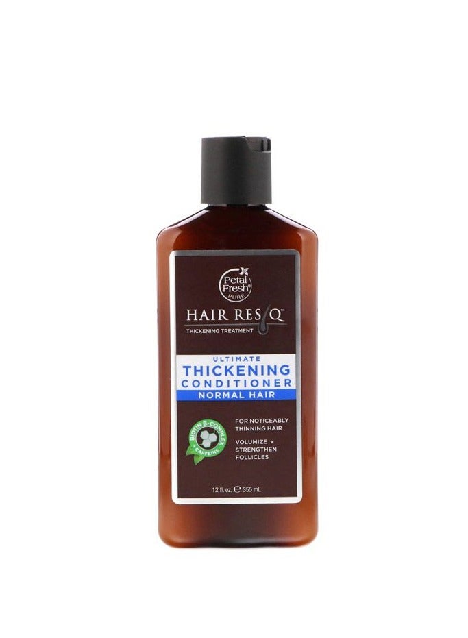 Petal Fresh Pure Hair Rescue Thickening Conditioner 12 Oz