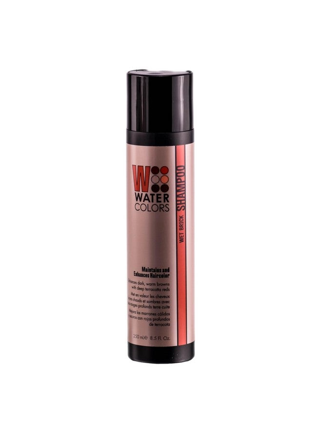 Watercolors Atercolors Color Depositing Sulfate & Paraben Free Shampoo Maintains & Enhances Haircolor Wet Brick 8.5 Oz. - Image 3