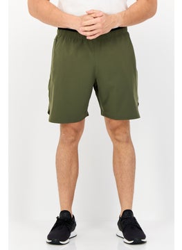 Reebok Men Sportswear Fit Training Shorts, Dark Olive  - Image 1