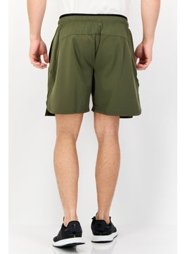 Reebok Men Sportswear Fit Training Shorts, Dark Olive  - Image 2