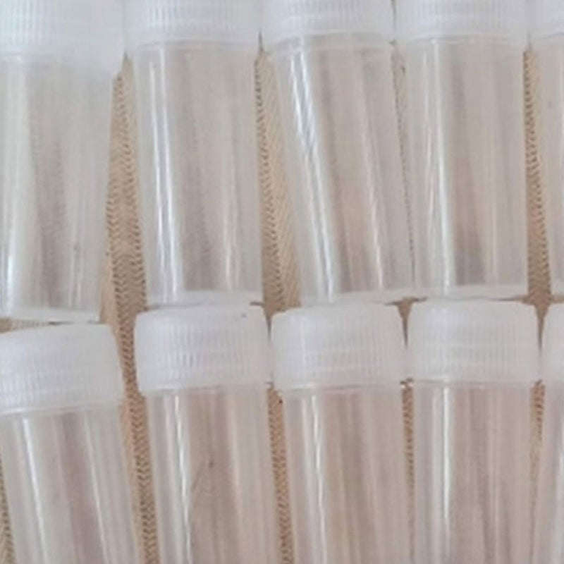 100 pcs Empty Powder Bottles Portable Sample Bottles Small Containers with Screw Cap(5ml) - Image 3
