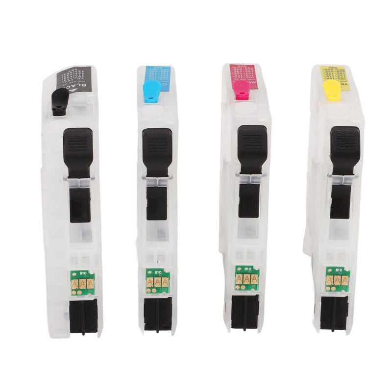 4 Colors Ink Cartridges with Permanent Chip Printer Refill Box Replacement Black Cyan Magenta Yellow LC223 - Image 5