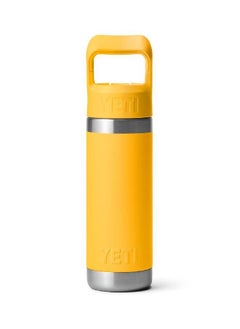 YETI YETI Rambler Jr. 12 oz Kids Bottle, with Straw Cap, Alpine Yellow  - Image 5