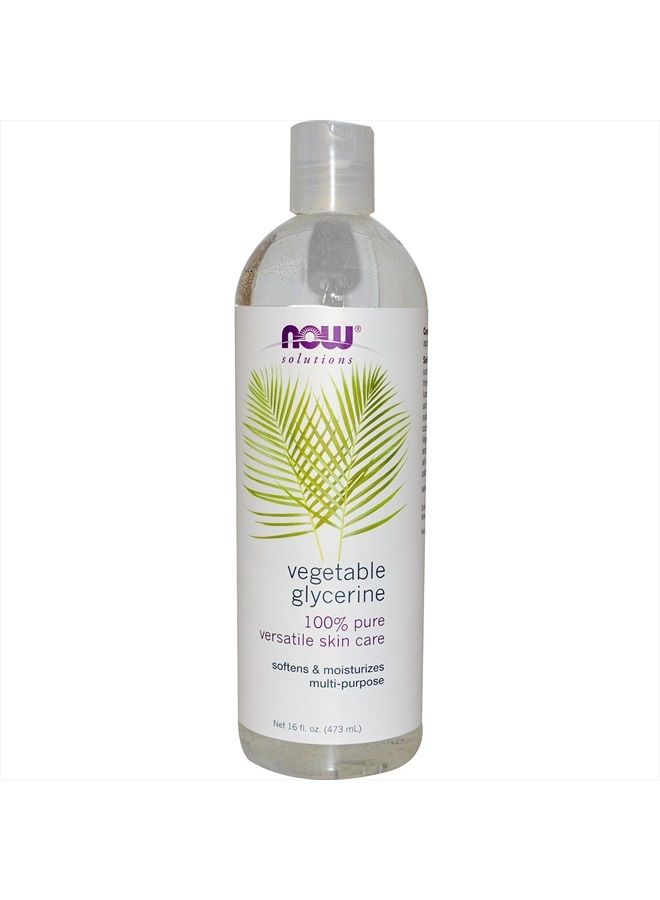 Now Foods, Glycerine Vegetable, 16 Fl Oz - Image 1