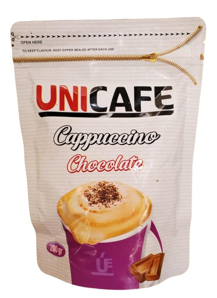 UniCafé Cappuccino Chocolate - 200 gm 