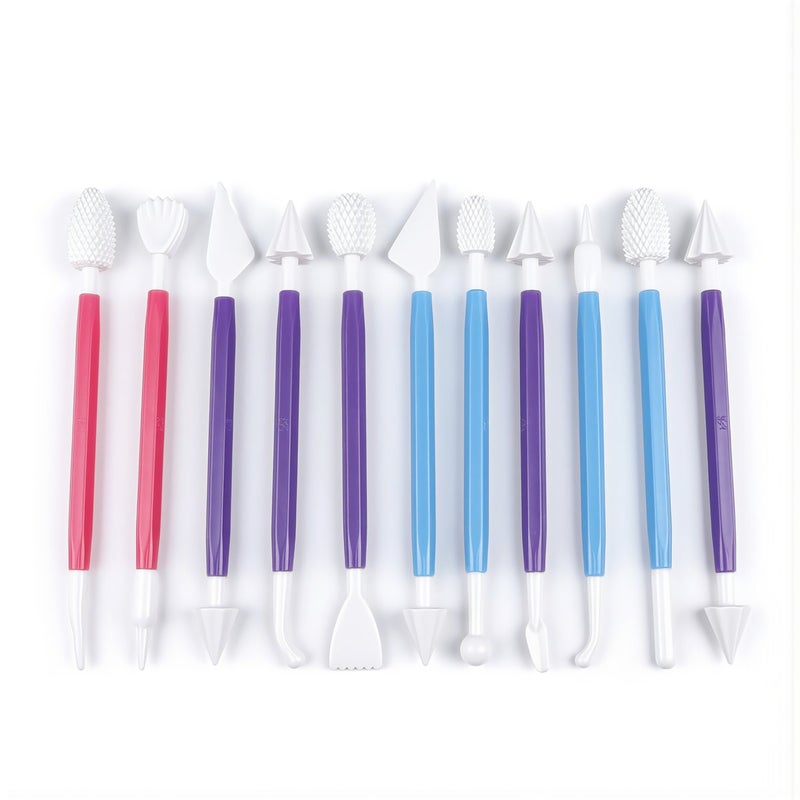 Beginner Friendly Fondant Sculpting Set 8 Pcs Kids Adult Starter Kit - Image 5